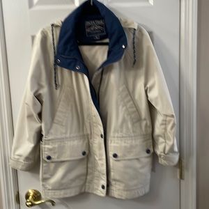Pacific Trail poplin rain jacket.